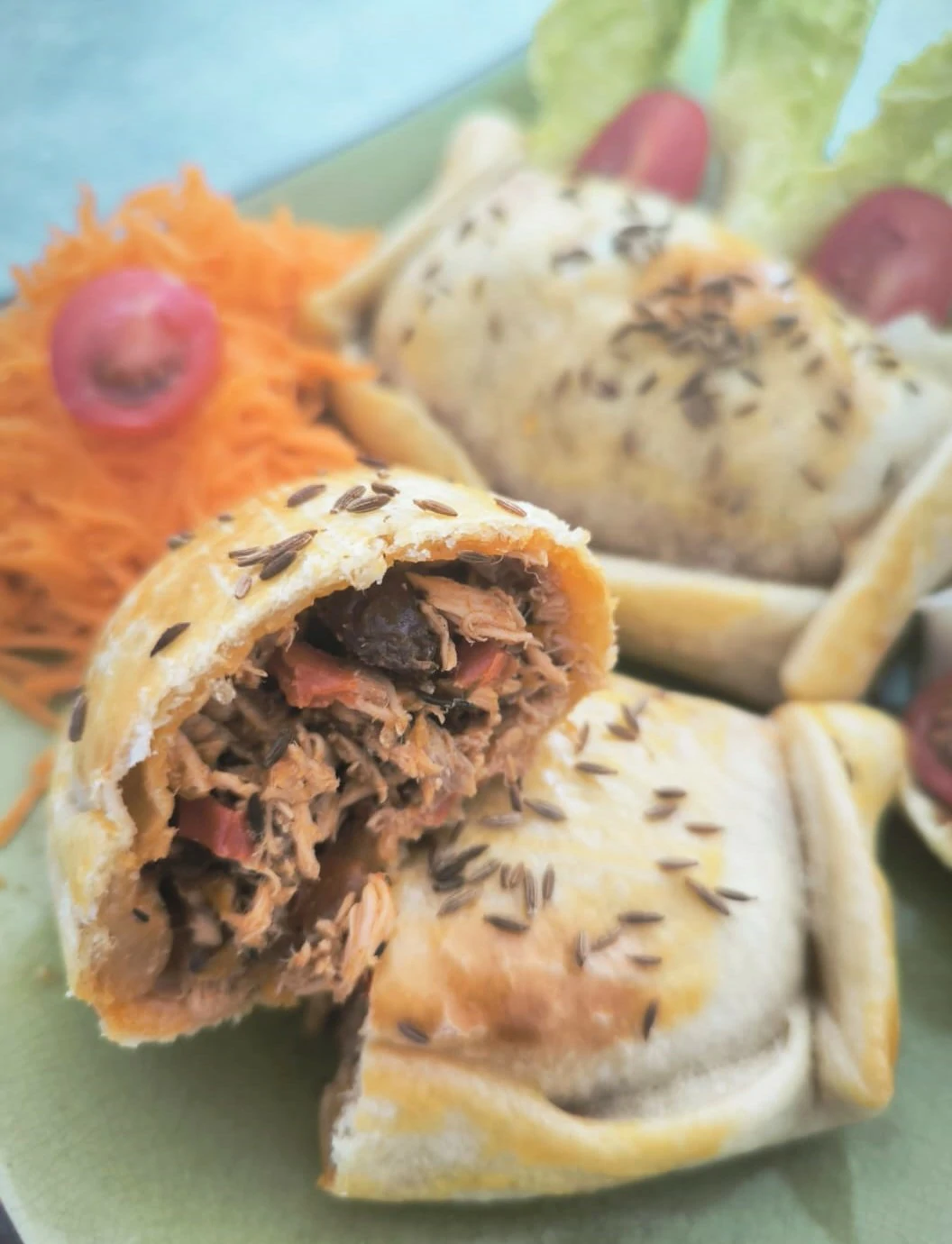 Empanada artisanale au saumon de Las Empanaditas de Lorena