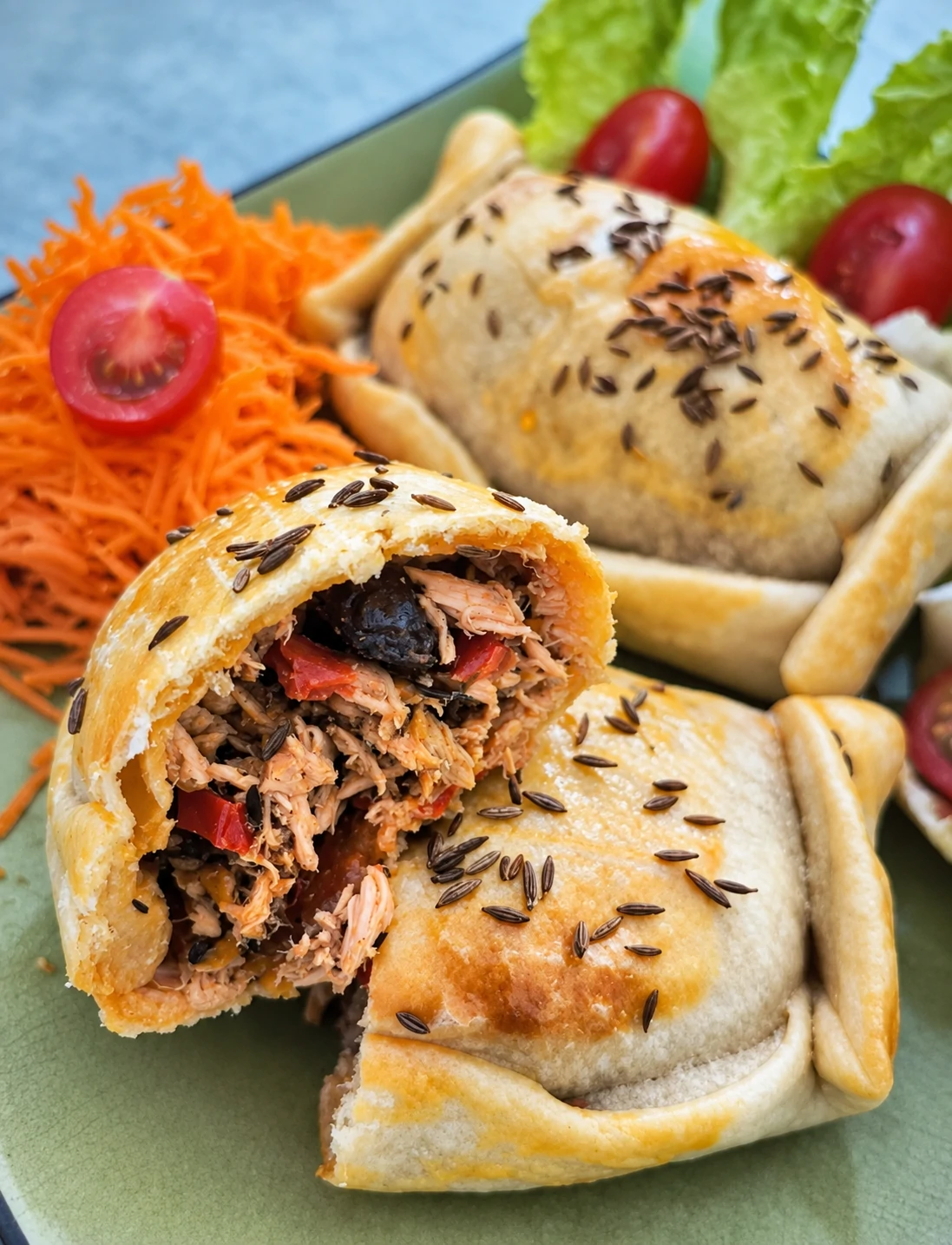 Empanada artisanale au saumon de Las Empanaditas de Lorena